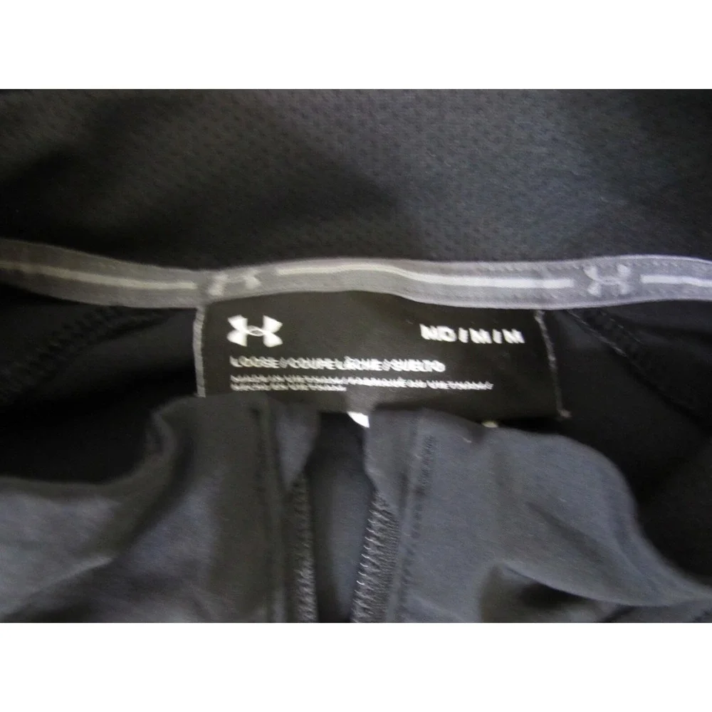 Under Armour Arkansas Razorbacks Black 1/4‎ Zip Side Pocket Golf Vest Men Sz M